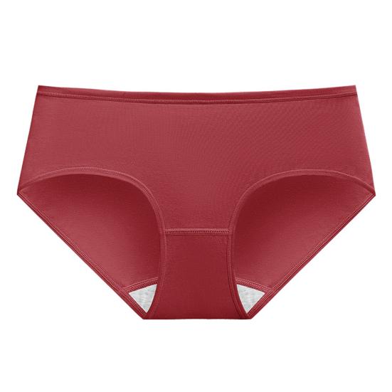 Women's Cotton Hipster Panties Cheeky Stretch Soft Bikini Underwear Mid Rise Full Coverage Ladies Briefs