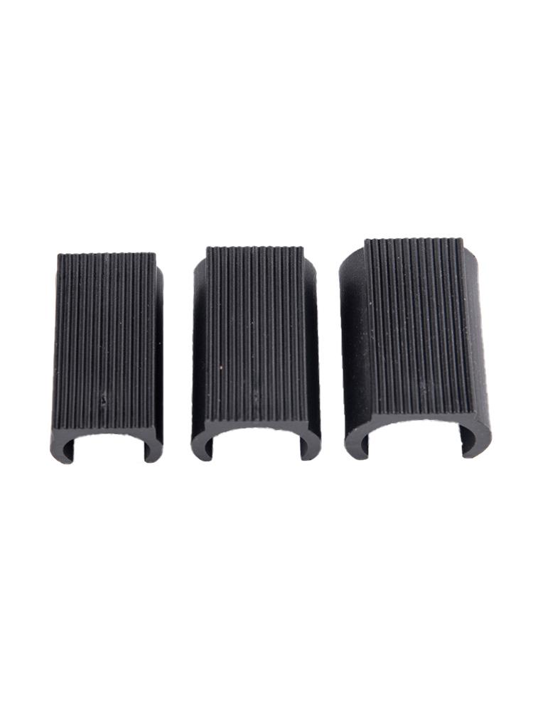 10Pcs Durable U Shaped Chair Leg Pad Useful Non-slip Tube Caps Anti-front Tilt Damper Stool Pipe Clamp Glides Floor Protector