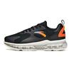 Anta Full Air Cushion Shock Absorption Non-Slip Wear-Resistant Breathable Low-Top Running Shoes Men Sneakers Black Orange 912125503-3