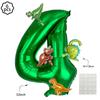 6pcs Dinosaur Theme Balloon Dinosaur birthday Balloon Number Balloon set birthday decor Dinosaur birthday party decoration