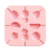 Silicone Fruit Shape Lollipop Mold Soft Safe Animal Fruit Party Cake Shape Fondant Mold Making Lollipop Chocolate Candy Mold