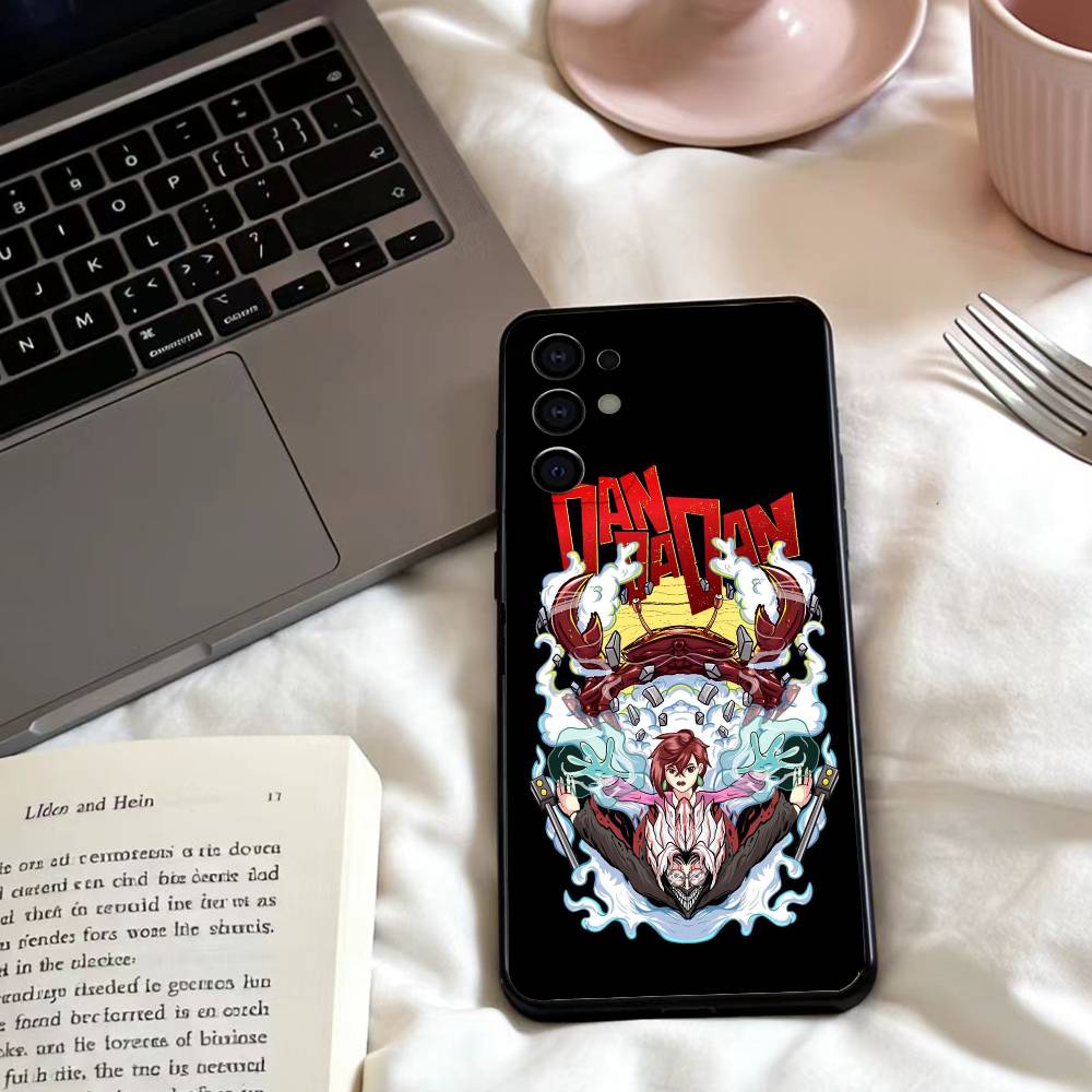 Anime d-DandadanS  Phone Case For Samsung S25,24,23,22,30,21,10,9,Ultra,Plus,Lite,FE,4,5 G Soft Black Case