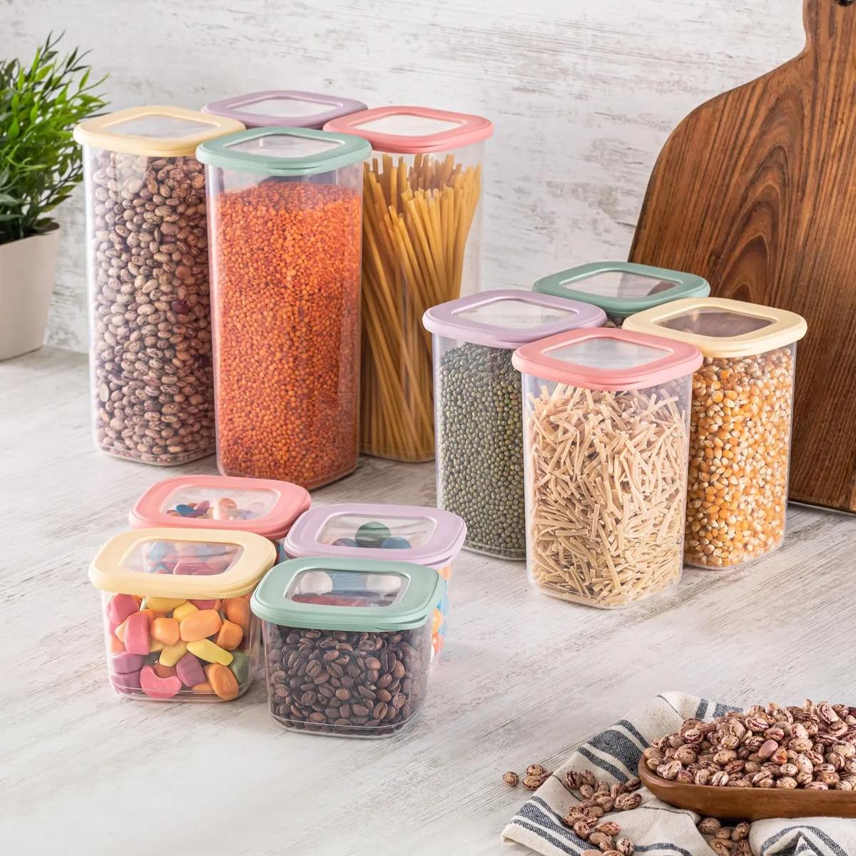 

Контейнер для хранения банок Forbs из 12 предметов 1750 ml*1200 ml *550 ml