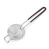 Egg White Separator Spiral Shape with Long Handle 304 Stainless Steel Food Grade Egg Yolk Filter for Kitchen