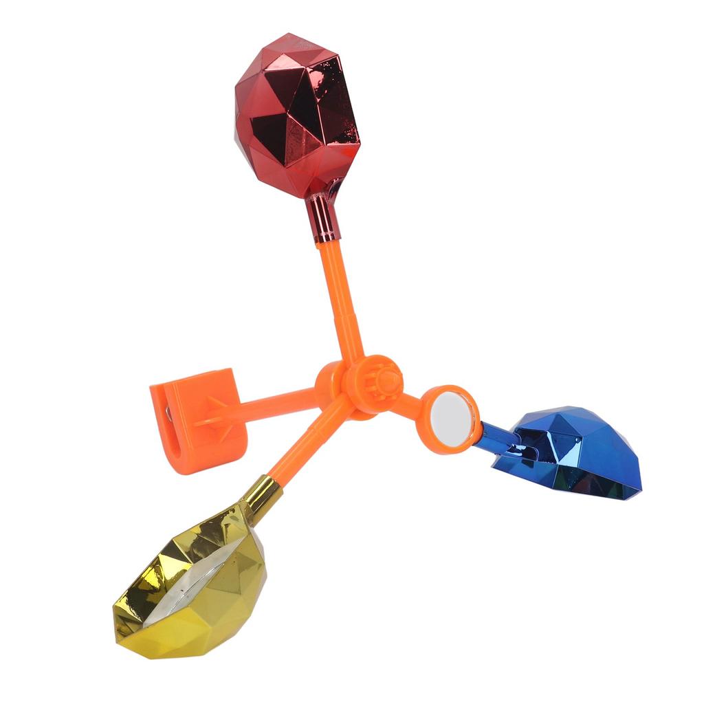 Bird Deterrent 360 Degrees Flashing Rotating Wind Drive Bird Repeller Animal Repeller for Orchard Field Airport