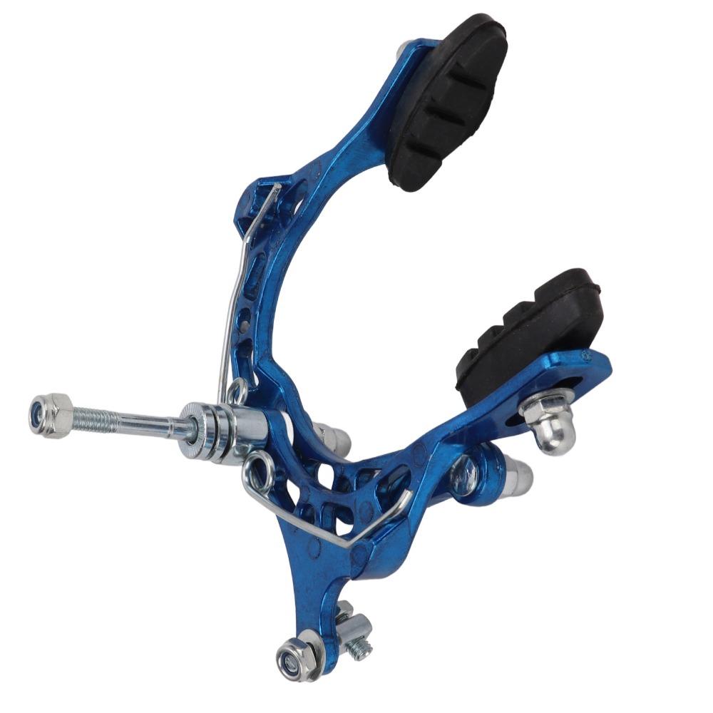 Aluminum Alloy Bike Brake Caliper Blue Dual Pivot Motorcycle Front Brake Lightweight Mountain Bike Brake