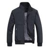 Spring Autumn Casual Solid Fashion Slim Bomber Jacket Men Overcoat Baseball Jackets Men's Jacket Top