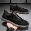 Summer Men's Shoes New Breathable Little White Shoes Men's Trendy Versatile Platform Sports Shoes Casual Flat Shoes Trendy Shoes