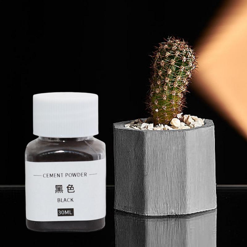 Cementový prášek barvivo na beton 30ml sádrový pigment barvivo na sádrovou omítku tmel spárovací hmota keramická mléčná barva barvení