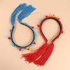 Simulation Wigs Headband for Women Chinese Tibetan Style Hair Hoop Music Festivals Photography Proms Party Headpieces