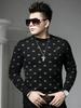 European Style Crew Neck Knit Sweater for Men, 2025 Autumn and Winter New Trendy Badge Sweater, Men's Long-Sleeve Base Shirt
