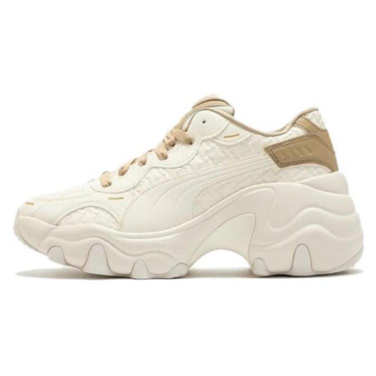 (WMNS) PUMA Pulsar Wedge Pristine Prairie Tan Women s 396449-01 EU 35.5