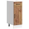VidaXL Kitchen Cabinet Lucca Old Wood Engineered Wood, Sink Cabinet, Kitchen Cabinet with Drawer, Kitchen Cabinet 853705