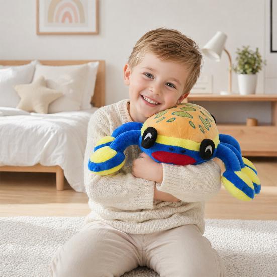 Yousheng Plush Toy for Game Fans, Soft Stuffed Animal Doll, Cute Sea Creature Plushie for Bedroom, Collectible Gift for Anime Lovers And Gamers