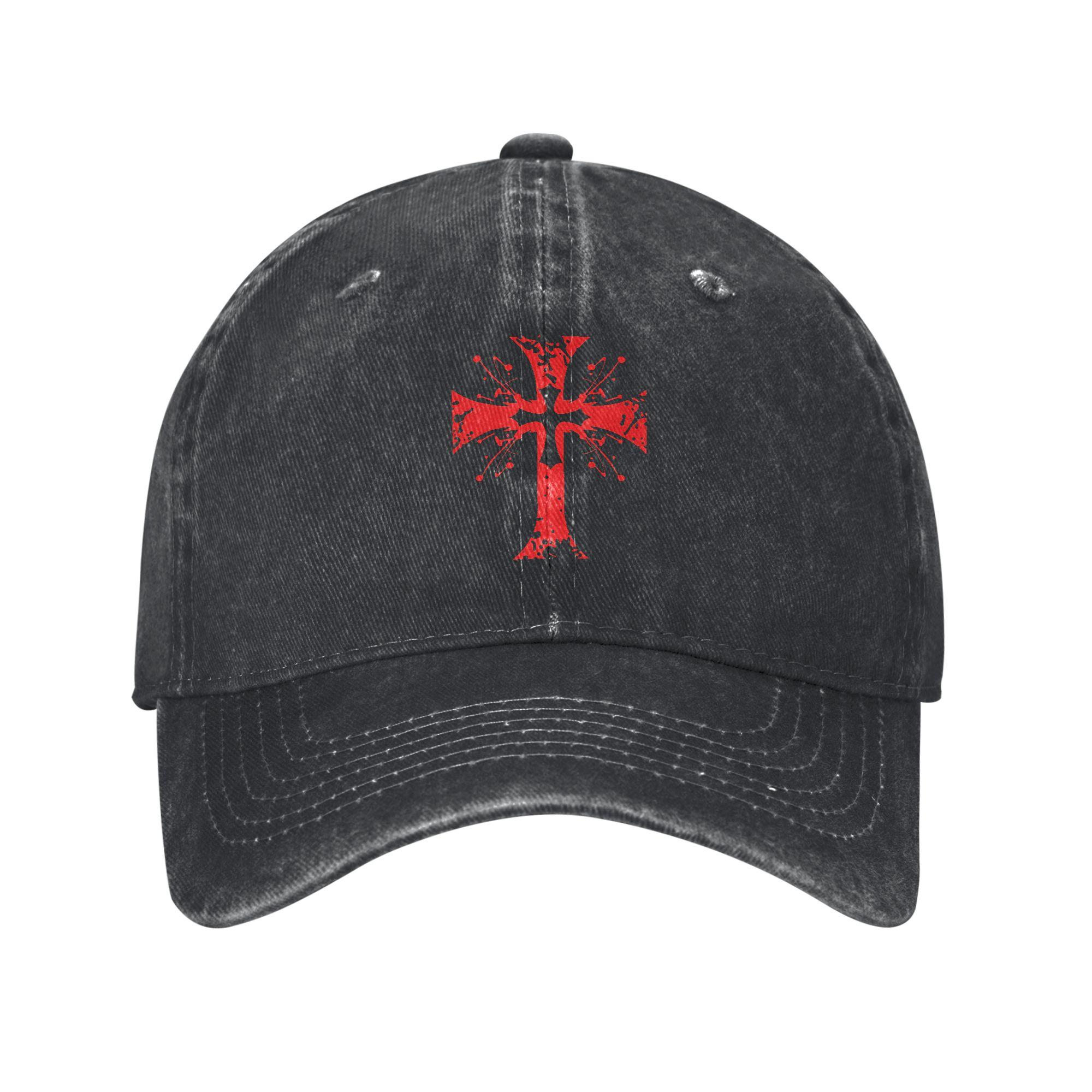

Knights Templar Sun Baseball Cap UnisexTeens Custom DIY Hip Hop Hats Summer y2k Cute Outdoor Sport Dropshipping Snapback Cap One Size