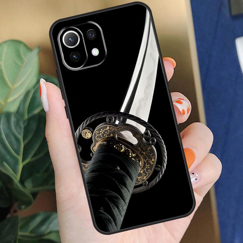 

Японский чехол-катана для Xiaomi 15 14 Ultra 13T 14T 15T Pro 17 Pro Max POCO F8 F7 F5 F6 X5 X6 X7 Pro Coque Xiaomi 17