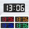 Modern LED Digital Clock with Large Display, Alarm, Temperature, Calendar & Nightlight for Bedside Decor