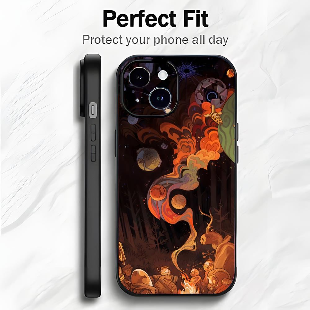 SciFi Exploration Game O-Outer Wilds Phone Case Phone Case Soft Packaging Lightweight For iPhone17 16 15 14 13ProMax