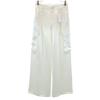 Unused Crater Satin Cargo Pants 36 White Women Used
