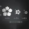 18 Pieces Mirror Wall Stickers, Acrylic Silver Decorative Stickers for Home Decor