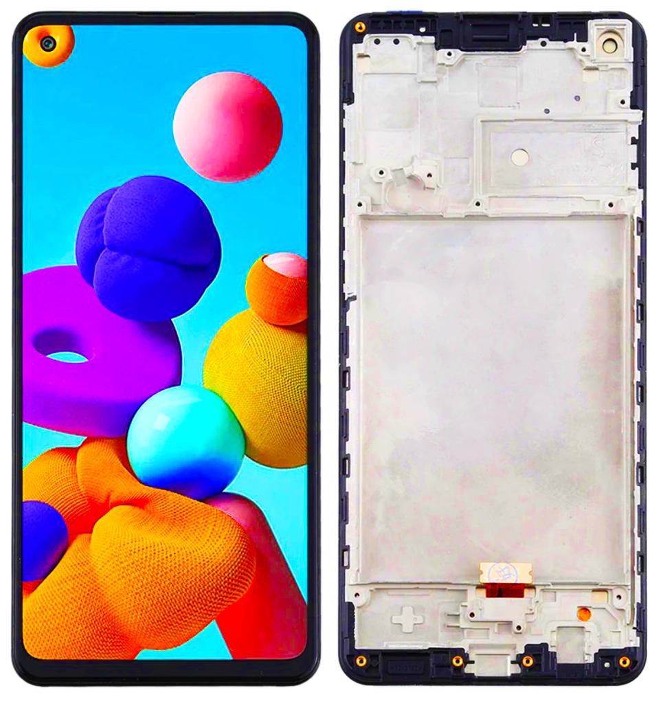 LCD Display + Touchscreen Samsung SM-A217 Galaxy A21s A217 Incell Black Frame