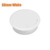 1-10Pcs 60mm 80mm Computer Desk, Book Desktop Decoration Circle Wire Hole Cover Sealing Cover