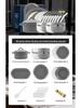 Mode Lanka High-Temperature Underglaze Ceramic Dinnerware Set