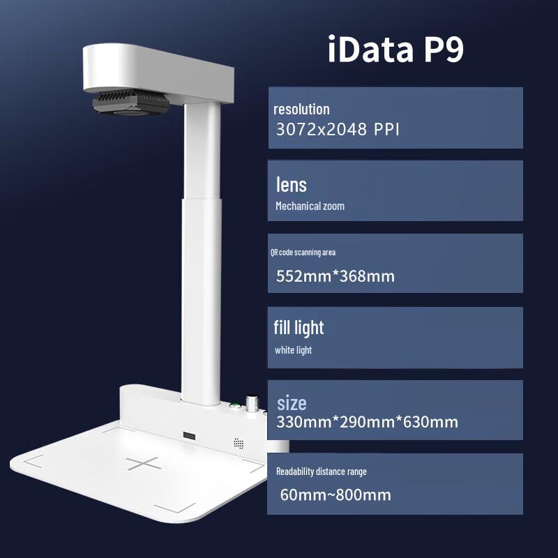 iDataP9 Medicine Traceability High-Speed Scanner