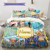 Custom Name One Piece Puzzle Duvet Cover, Comfortable, (1 Duvet+2 Pillowcases No Core), Sizes -HE84