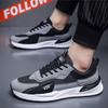 Men's shoes 2025 new casual sports shoes low-top outdoor youth running shoes versatile platform travel shoes