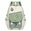 Football Player C Luo Peripheral Printing Trend Schoolbag Junior High School High School Students Large Capacity Spine Backpack