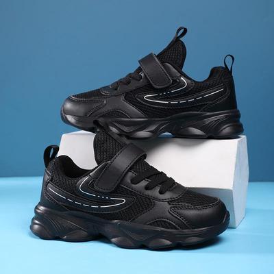 Grenzüberschreitender Sonderverkauf: Jungen Weiße Atmungsaktive Mesh-Laufschuhe mit Weicher Sohle, Lässig, Vielseitig