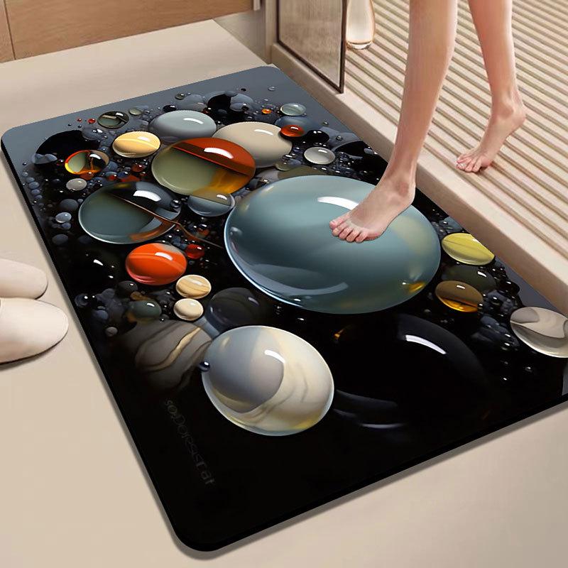 Diatomaceous Earth Bathroom Anti-Slip Absorbent Floor Mat