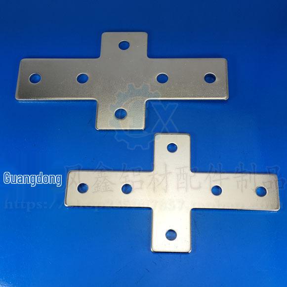 Cross-Shaped Aluminum Reinforcement Plate for 2020/3030/4040 Profiles
