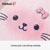 QQ DUCK Girls' Cat Graphic Long Sleeve T-Shirt