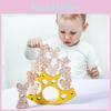 Wooden Balance Blocks For Kids With Mouse And Cheese Theme For Eyehand Coordination Development