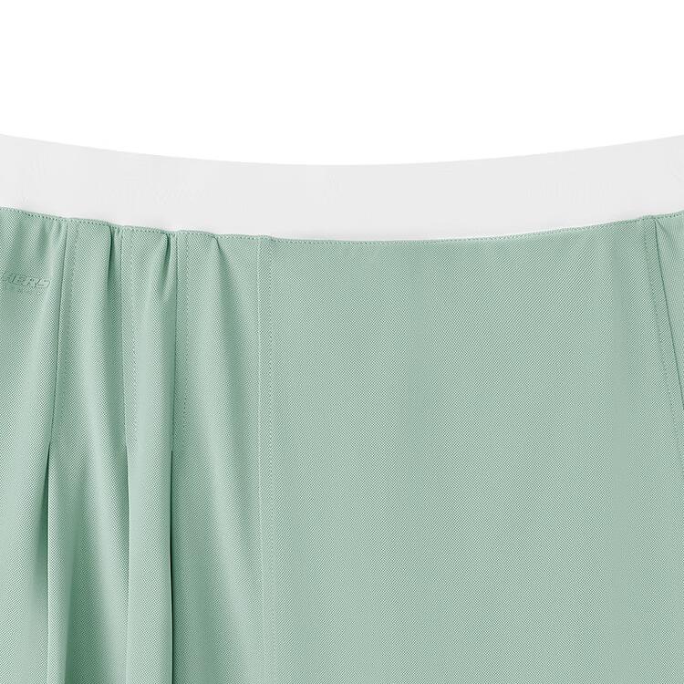 Skechers SS25 Classic Series Fashion Simple Moisture-Wicking Quick-Dry Breathable Skirt Pants Casual Skirt Women skirts Iceberg-Green L225W039-05F3