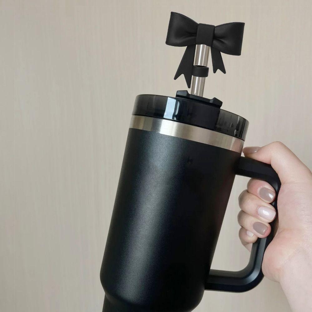 3 piezas/set 10 mm Orificio para pajita Vaso Bota de silicona Accesorios para botella de agua para Set de accesorios para vaso Stanley