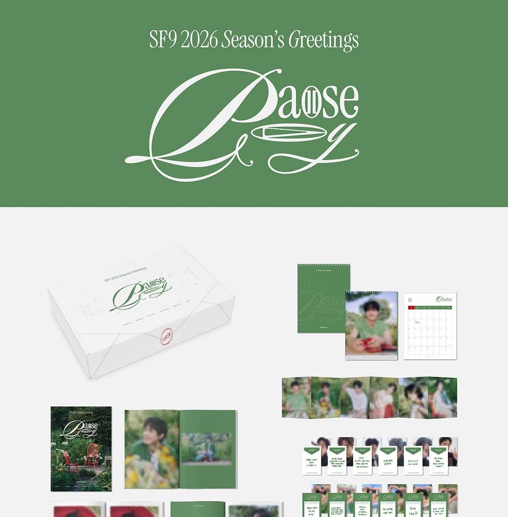 [POB] SF9 2026 SEASON'S GREETINGS [Pause & Play] (30th Dec.2025)