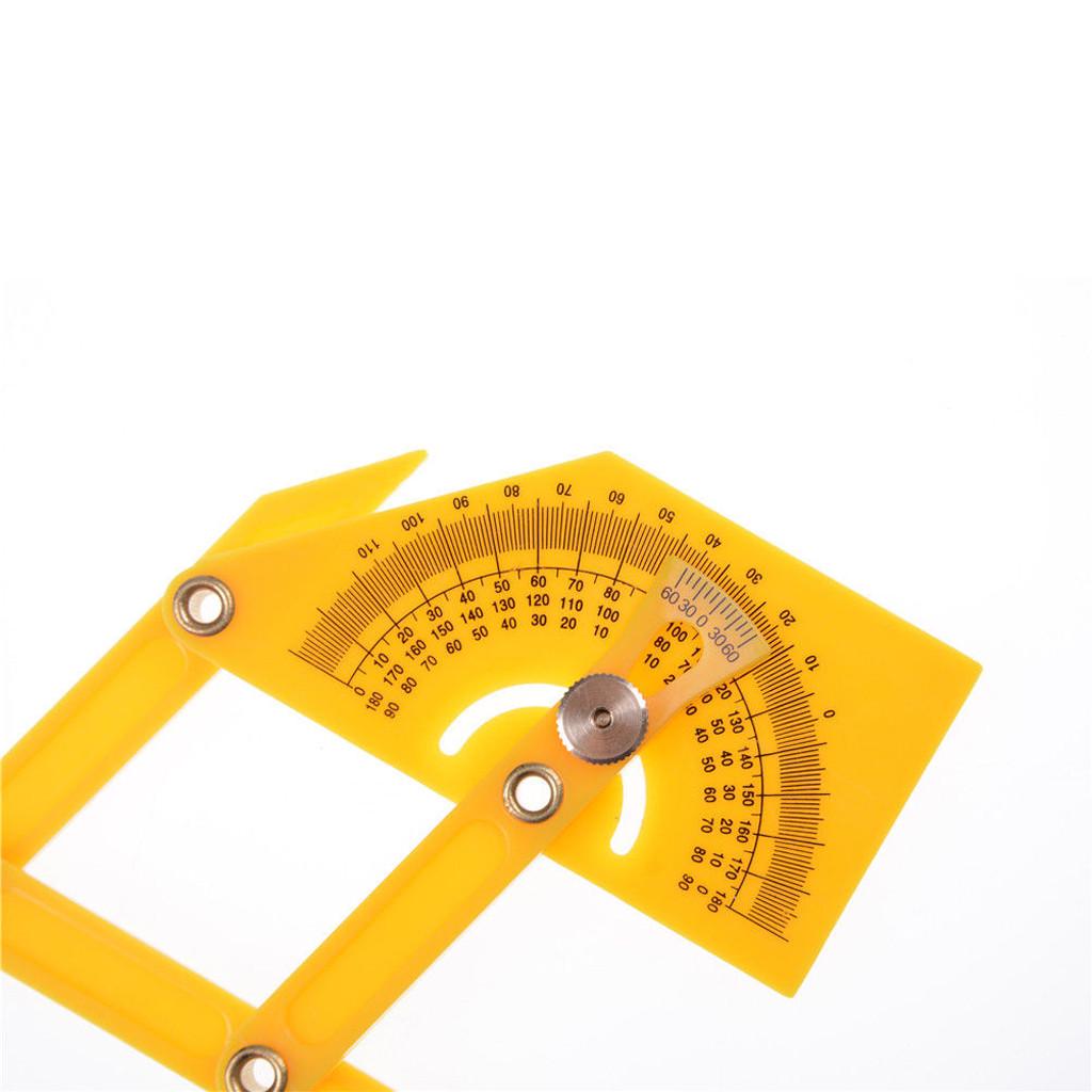 buy portable 0 180 degrees angle finder plastic protractor goniometer miter gauge at affordable prices free shipping real reviews with photos joom