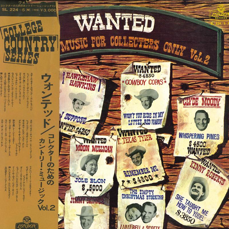 

LP Record WANTED - Country Music for Collectors Vol.2 SL2245M LONDON RECORDS Japan Obi Country/Folk Used