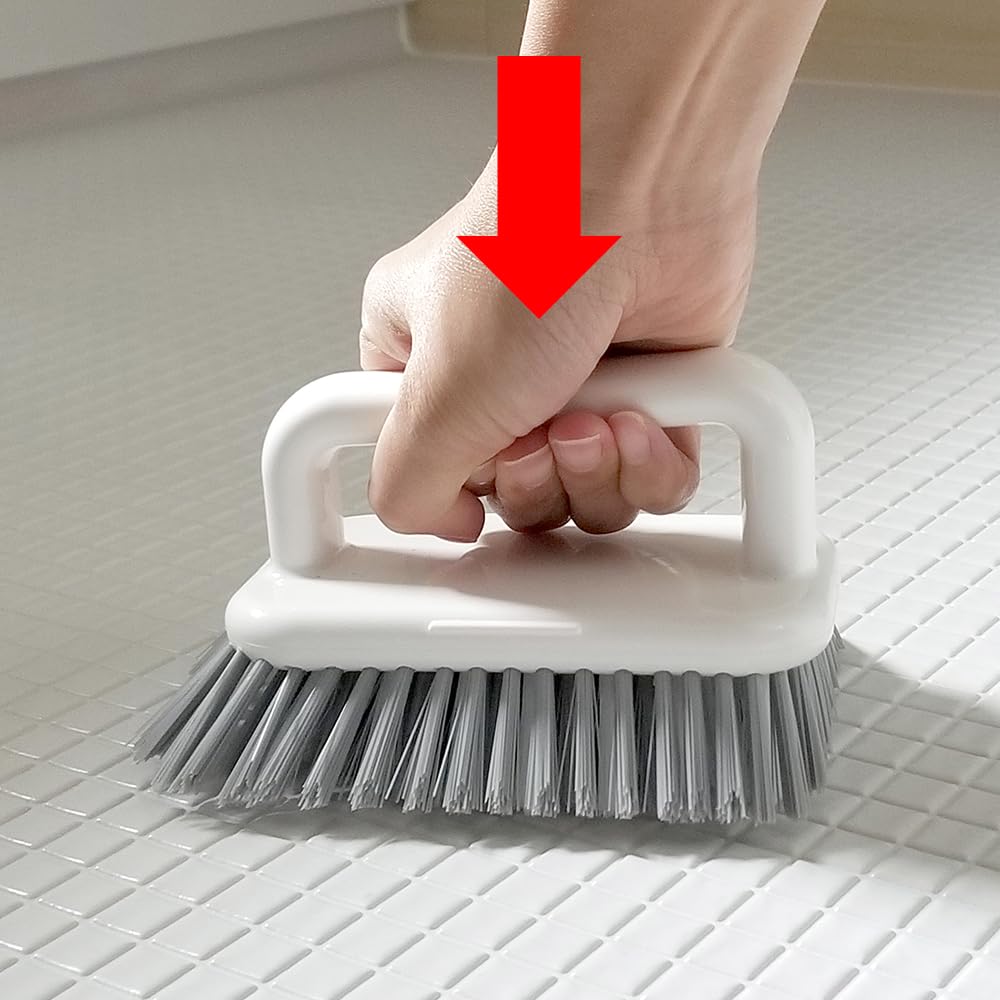 LEC Handy Floor Brush Bath penetrates floors and is easy to clean corners (Tile Brush, Brush) Quick-drying,