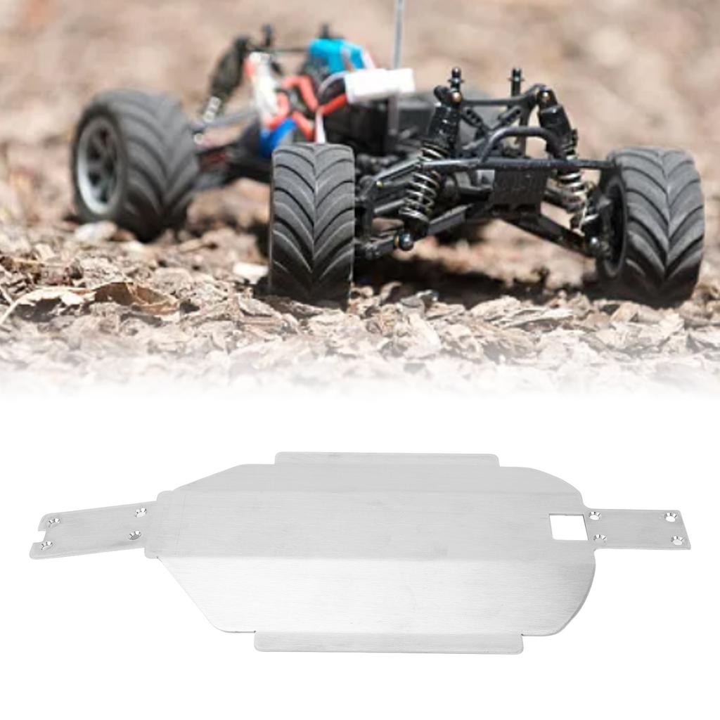 Car Toy Chassis Stainless Steel Accessory RC Car Toy Bottom Chassis Plate for MJX 1/16 16208 16207