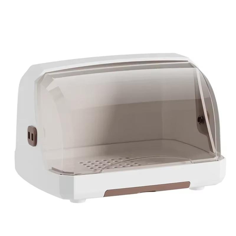 Practical-Milk Bottles With Large Drying Rack And Storage Box For Kitchen Countertops And Cabinets, Ideal For Home Organization