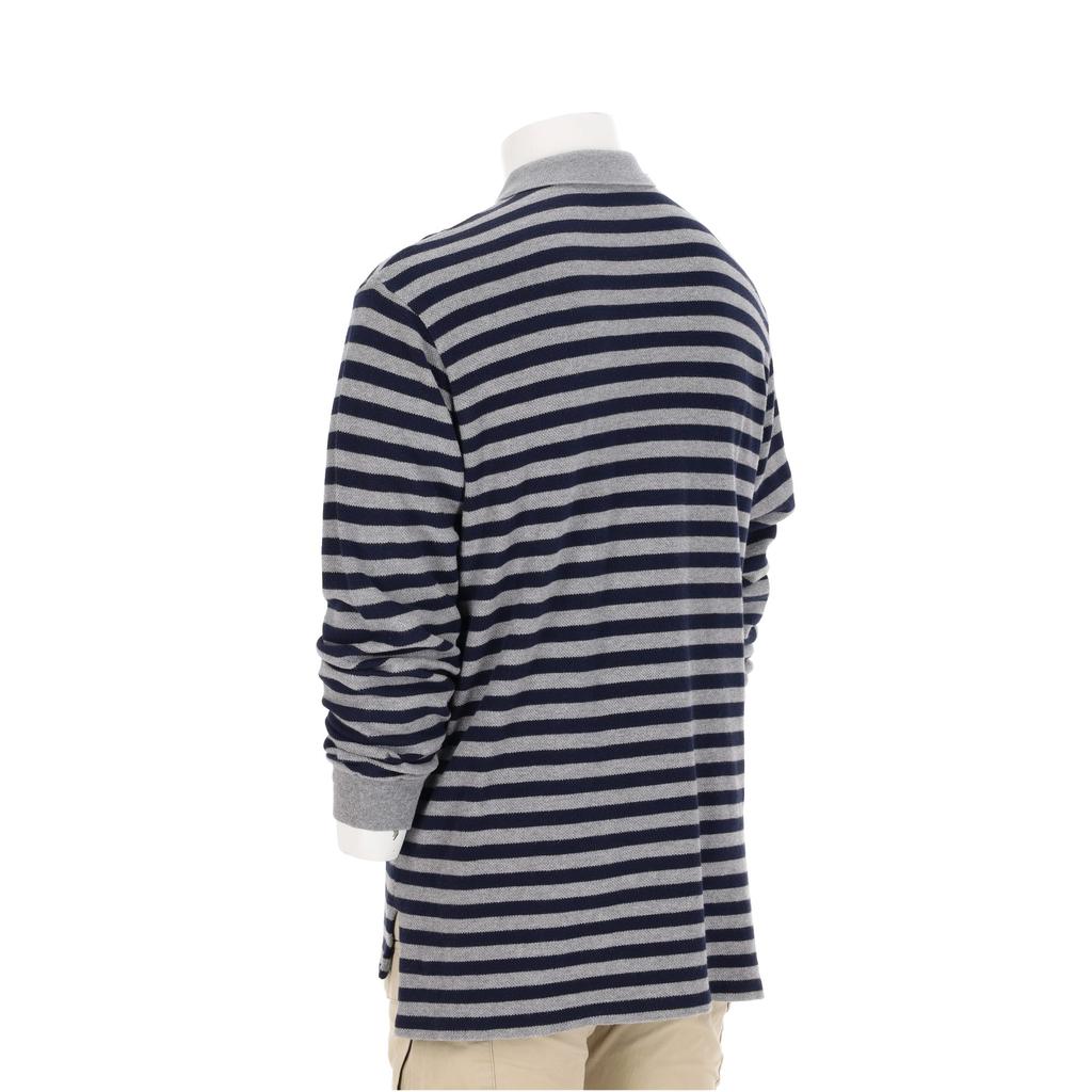 Seconde vie - Polo manches longues Homme Gris - Excellent état