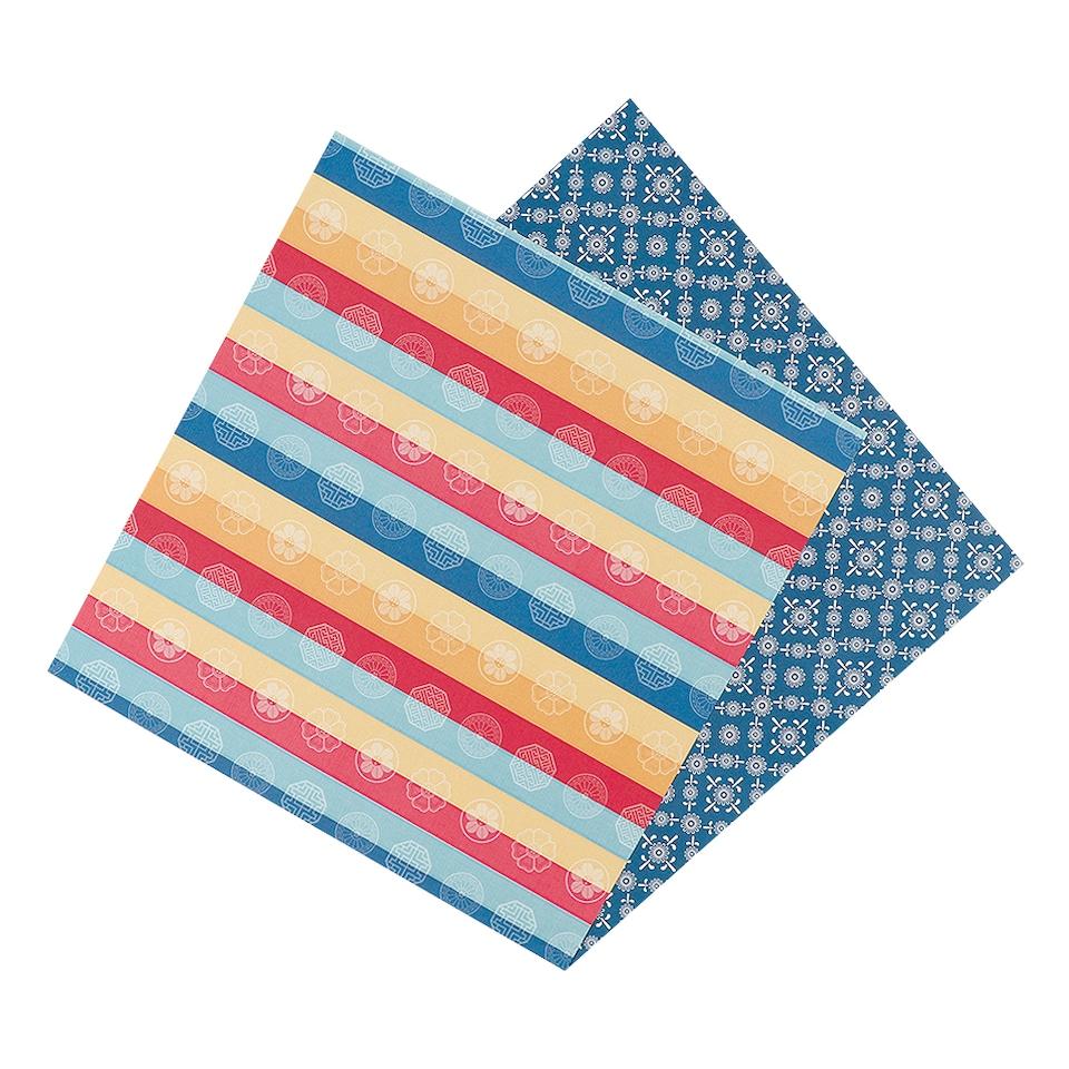 Traditional Double-Sided Colored Paper 2, 100 sheets