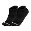 Skechers 3pk Unisex Terry Qtr Crew, Unisex Black Socks