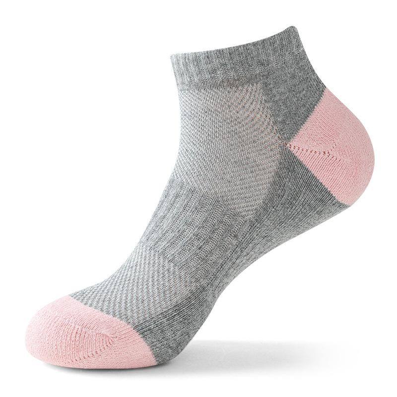 Women Ankle Running Socks Outdoor Sports Colorful Cotton Thin Breathable Athletic Short Invisible Low Cut Boat Socks
