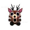 New product 99Nights horror Game peripheral doll Elk plush toy keychain pendant