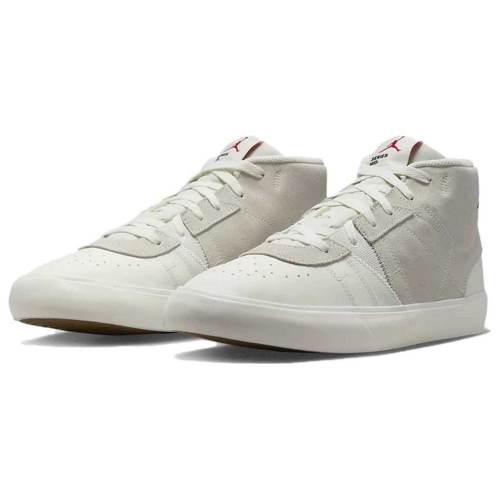 Air Jordan Series Mid Sail White Herren Sneaker Gum-Light-Brown Schwarz DA8026-100